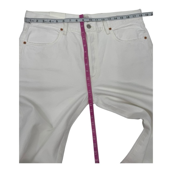 Citizens of Humanity Slim Straight Jeans NWT Soft White High Rise - Picture 7 of 7